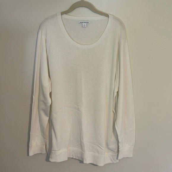 Cream lightweight sweater 3X - Picture 1 of 6